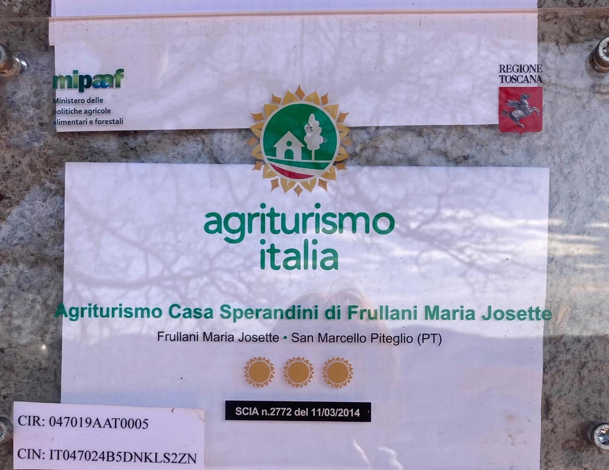 圣马尔切洛皮斯托耶塞 Casa Sperandini旅馆 外观 照片
